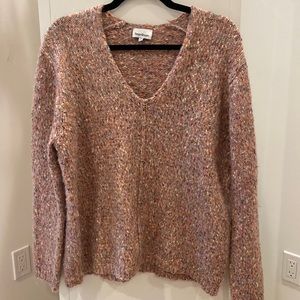 Heartloom dusty rose knit